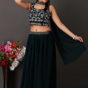 crop top lehenga