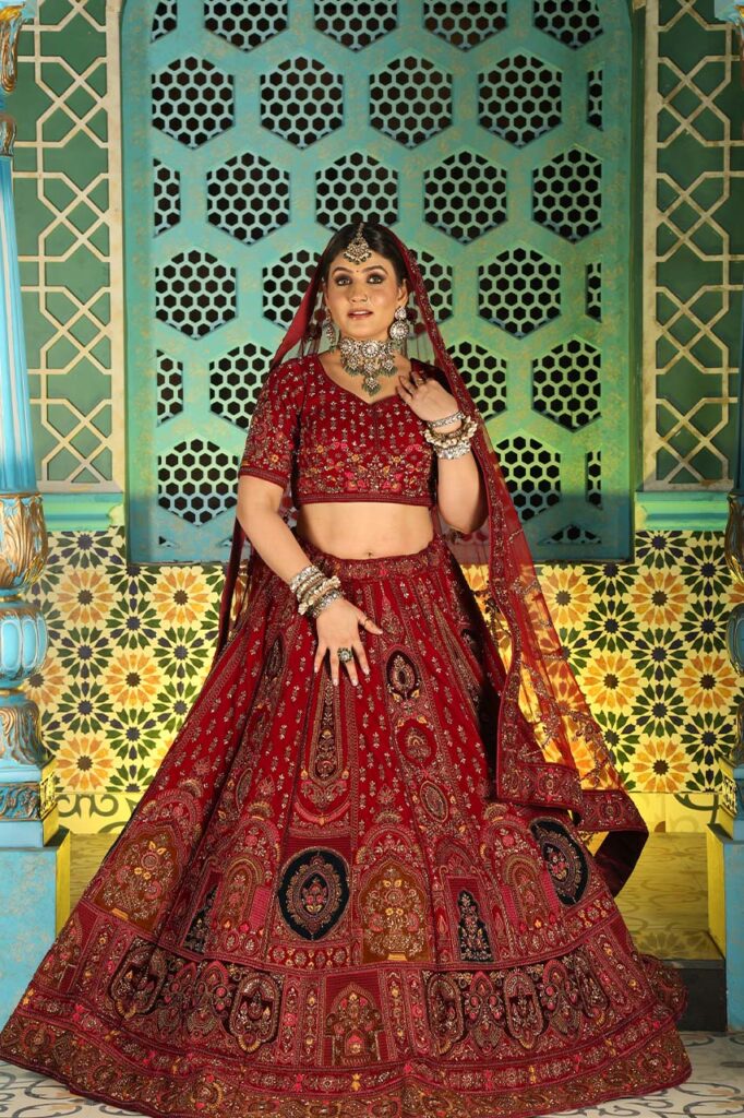 Royal lehenga for wedding